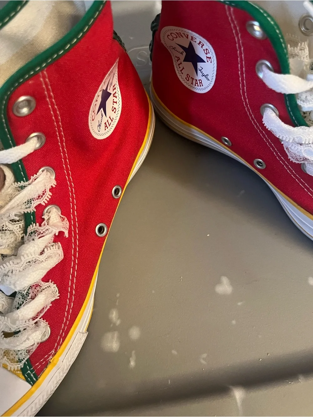 Women’s Multicolor Lace-Up Converse all star High-Top Sneakers